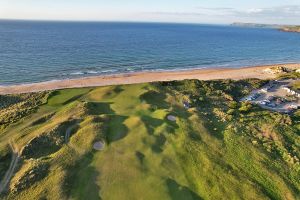 Royal Portrush 5th Coast Aerial